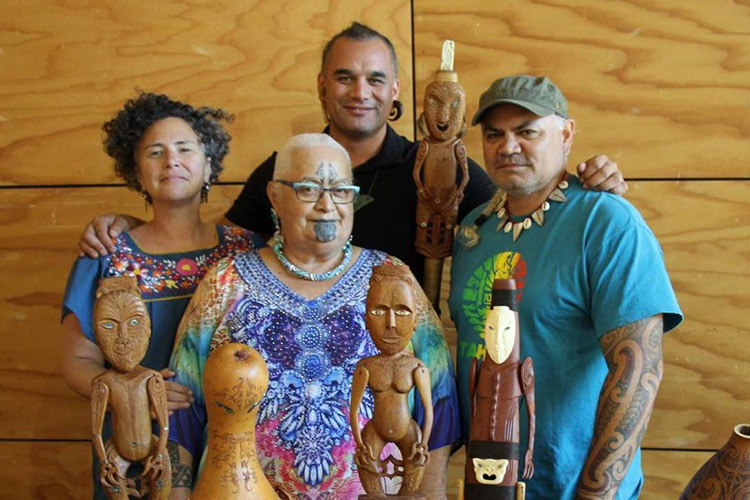 James Webster & Libby Gray interviewing Hinewirangi Kohu-Morgan